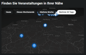 German Event Geo Heatmap
